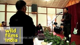 Act of Holy Communion Lords supper  Rongmei Baptist Church Kohima [upl. by Arobed698]