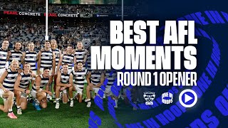 Best AFL Season Moments  Round 1 Opener [upl. by Notnert]