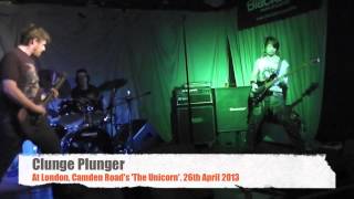 Clunge Plunger Live at London Camden Roads The Unicorn 2013 [upl. by Nwahsirhc]