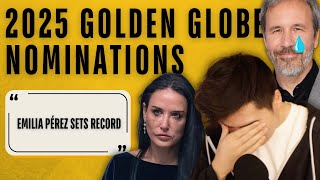 2025 Golden Globe Nominations Are Odd Live Reaction [upl. by Einram]