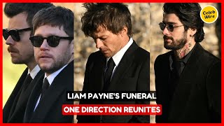 Liam Paynes Parents Mourn Alongside One Direction at Funeral [upl. by Tayyebeb789]