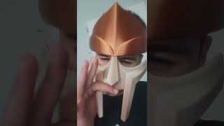 3D printed MF Doom mask [upl. by James]