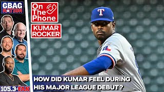 Kumar Rocker On His MLB Debut Reuniting With Vandy Teammate Jack Leiter  GBag Nation [upl. by Ailimac]