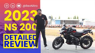 2023 Pulsar NS200 Tamil Review  RevNitro [upl. by Donegan]