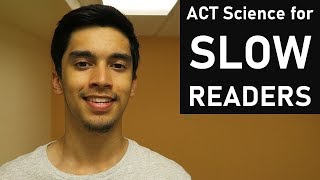 ACT® Science for SLOW Readers  3 Steps to Score 33 As a Slow Reader  ACT® Science Strategies [upl. by Hada]