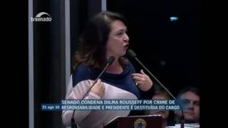 Política Senadora Kátia Abreu fala sobre aposentadoria de Dilma Rousseff [upl. by Ehgit]