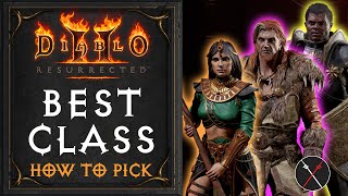 Best Class in Diablo 2 Resurrected  What Class Should You Play [upl. by Rednal]