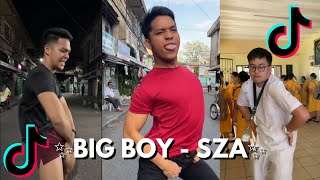 ✨ITS CUFFIN SEASON AND ALL THE GIRLS ARE LEAVIN✨ BIG BOY SZA  TIKTOK COMPILATION [upl. by Nolyad]