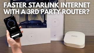 Faster Starlink Internet With a 3rd Party Router [upl. by Andris937]