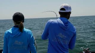 Walleye Fishing in Au Gres  Michigan Walleye Tour [upl. by Elrebma556]