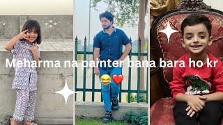 Chessy chambar sa loaded fries khna chaly ga❤️😁meharma na painter bana ❤️😁dailyvloging crew funny [upl. by Schifra294]