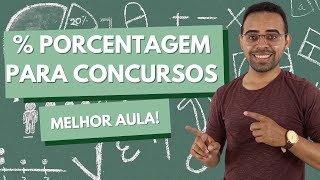 matematika concursospúblicos bnb PREPARAÇÃO P CONCURSO BNB 2024 PORCENTAGEMAULA COMPLETA [upl. by Razatlab]