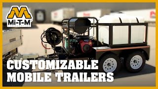 MiTM Customizable Mobile Pressure Washer Trailers [upl. by Aubigny]