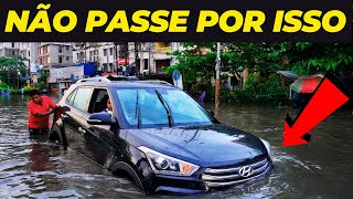 Os PERIGOS e como Enfrentar ALAGAMENTOS com um CARRO ELÉTRICO [upl. by Oletta]