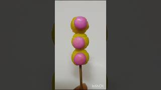 Center fruit tennis ball with pink jems chocolate popsicle youtubeshorts tranding rashmipandit [upl. by Jerrome]