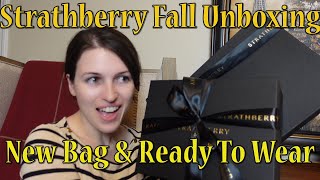 Double Strathberry Bag and Cashmere Unboxing  A Strathberry Discount Code [upl. by Masson]