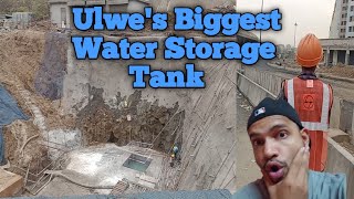 Bamandongri Ulwe CIDCO Lottery Update  Ulwes Biggest Water Storage Tank 😱 [upl. by Ymrots]