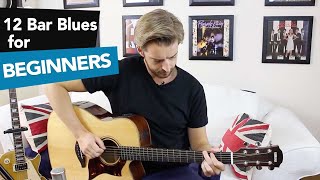 12 Bar Blues for Beginners Guitar  Eric Clapton Style quotBefore You Accuse Mequot [upl. by Teddie]