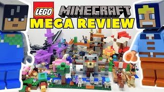 LEGO Minecraft 2024 Summer Sets Mega Review [upl. by Aihcsrop]