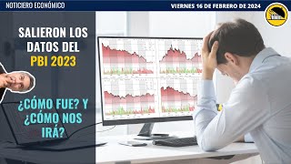 Se publicaron los datos del PBI 2023 ¿Cómo nos fue ¿Cómo nos irá comidoyresumido [upl. by Hcire]