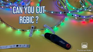 Can you cut Govee RGBIC Leds [upl. by Ahsinnod128]