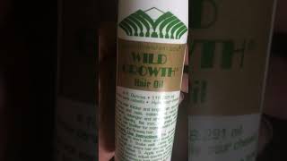 Wild Growth Hair Oil A Short Review [upl. by Sanfourd]