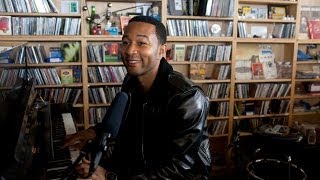 John Legend NPR Music Tiny Desk Concert [upl. by Rachele]