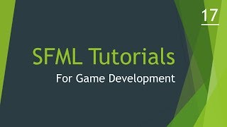 SFML C Tutorial 17  Collision detection with screen and objects PART 1 [upl. by Pudens803]