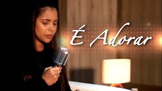 É Adorar  Amanda Wanessa Voz e Piano 41 [upl. by Aelber]