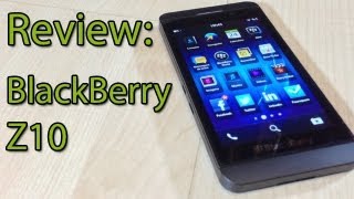 Prova em vídeo BlackBerry Z10  Tudocelularcom [upl. by Htebiram]