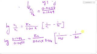 The time required for 10 completion of the first order reaction at 298 K is equal to 25completion [upl. by Aicyla]