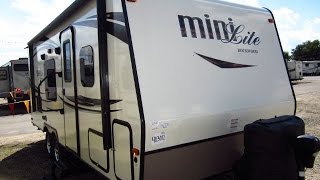 SOLD 20155 Rockwood Mini Lite 2306 Ultralite Bunkhouse Travel Trailer in Coldwater MI [upl. by Rick487]