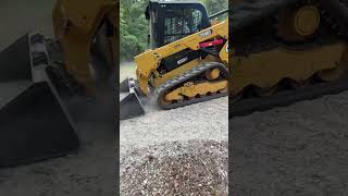 Resurfacing a Driveway caterpillar kubota construction driveways [upl. by Lorusso]