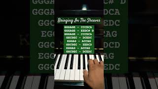 Bringing in the Sheaves  Easy Piano Tutorial [upl. by Yensehc]