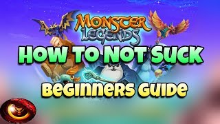 Monster Legends  Ultimate Beginners Guide [upl. by Violette]