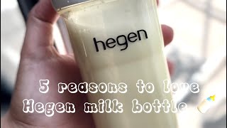 Hegen Milk Bottle Quick Review 🍼 [upl. by Fitzger534]