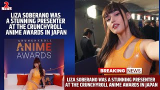 Liza Soberano Was a Stunning Presenter at the Crunchyroll Anime Awards in Japan [upl. by Herwin]