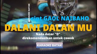 DALANI DALAN MU KARAOKE GAOL NAIBAHO [upl. by Ellord381]