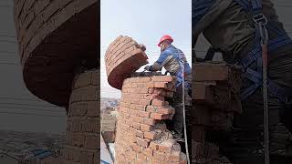 Chimney Brick Demolition Process  Unique tools to boost efficiency and streamline work [upl. by Mossolb]