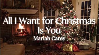 Mariah Carey  All I Want For Christmas Is You Lyrics [upl. by Vial134]