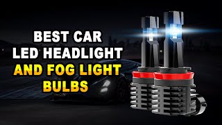 Best Car LED Headlight and Fog Light Bulbs Reviewed  Razzzling Dazzling [upl. by Odragde191]