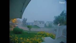 May 26 2024 at 538 PM  STORM IN Valley Park MO [upl. by Litman314]