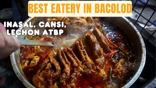 Eatravels Food Tour  Famous and Favorite Eatery in Bacolod  Inasal Soup no 5 Nilaga at Cansi [upl. by Mitzl]