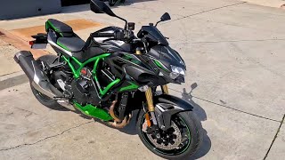 This 2023 Kawasaki Z H2 SE Is a Naked Monster [upl. by Eiramyllek]