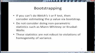 Do the ttest and ANOVA really assume homogeneity of variance Part 4 [upl. by Langan787]