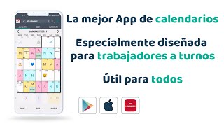 SHIFTER CALENDAR APP  La mejor aplicación de calendarios y planificación de horarios 📅 [upl. by Dex]