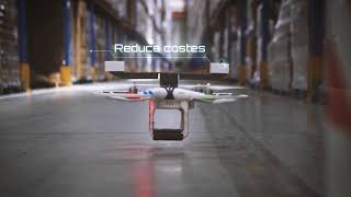 Logistica 40 El uso de drones en la gestión del inventario [upl. by Nedap]