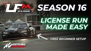 Get your Licence on Barcelona  Tips  LFM   Safe setup BMW M4 GT3 [upl. by Yelkcub837]