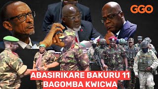 ABASIRIKARE BAKURU 11 BA CONGO BAGOMBA KWICWAARIKO SE KOKO M23 IFITE UBUSHOBOZI BWAFATA KINSHASA [upl. by Boys402]