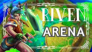 LEAGUE OF LEGENDS  ARENA 7  RIVEN  FIRST PLACE [upl. by Sgninnej]